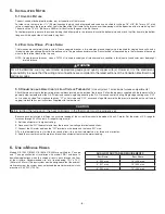 Preview for 6 page of Nortron 21B10M Installation And User Manual