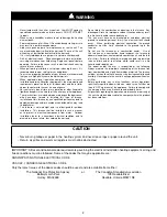 Preview for 2 page of Nortron 21ECM10 Installation And User Manual