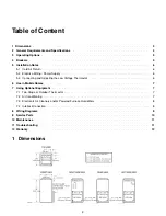 Preview for 3 page of Nortron 21ECM10 Installation And User Manual