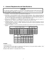 Preview for 4 page of Nortron 21ECM10 Installation And User Manual