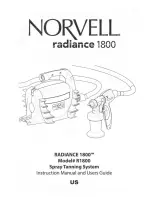 Norvell Radiance R1800 Instruction Manual preview