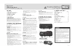 Nos NIN13001 Manual предпросмотр