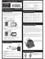 Предварительный просмотр 1 страницы Nosram MATRIX EVOLUTION ISTC User Manual