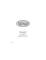 Preview for 10 page of Nostalgia Electrics Bakery Party COM-102 Instructions Manual