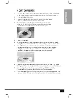 Preview for 8 page of Nostalgia Electrics CCM305KIT Instruction Manual