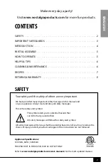 Preview for 4 page of Nostalgia Electrics Classic Retro 3.5 Manual