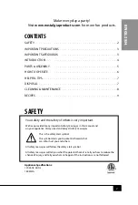 Предварительный просмотр 4 страницы Nostalgia Electrics CWF48RR Instructions And Recipes Manual