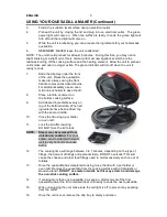 Preview for 5 page of Nostalgia Electrics EQM-SERIES Instructions Manual