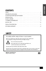 Preview for 4 page of Nostalgia Electrics HomeCraft HMCRCT135WH Instruction Manual