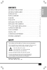 Preview for 4 page of Nostalgia Electrics Kegorator KRS-2150 Instruction Manual