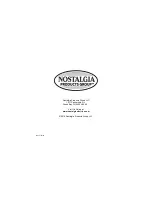 Preview for 13 page of Nostalgia Electrics KPM508 Instructions Manual