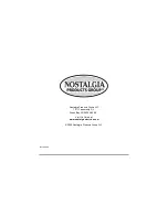 Preview for 8 page of Nostalgia Electrics MARGARITA MANIA MMA-600 Series Manual