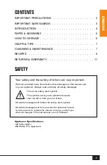 Preview for 4 page of Nostalgia Electrics MARGARITA OASIS MOS-400 Series Instructions And Recipes Manual