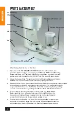 Preview for 7 page of Nostalgia Electrics MARGARITA OASIS MOS-400 Series Instructions And Recipes Manual