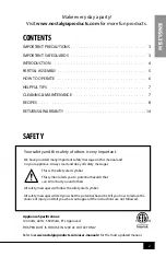 Preview for 4 page of Nostalgia Electrics MyMini MCPCK5PK Instructions And Recipes Manual