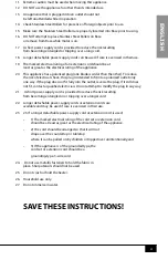 Preview for 6 page of Nostalgia Electrics NCLHDRTO8AQ Instructions And Recipes Manual