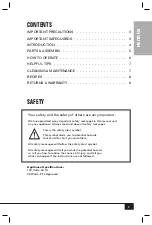 Preview for 4 page of Nostalgia Electrics Retro Snow Cone Maker RSM602 Instructions And Recipes Manual