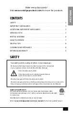 Preview for 4 page of Nostalgia Electrics RF6RRAQ Instruction Manual