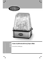 Preview for 2 page of Nostalgia Electrics TPM100 Instructions And Recipes Manual