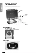 Предварительный просмотр 7 страницы Nostalgia Products Group HDT900RD User Manual