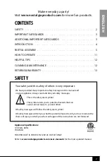 Preview for 4 page of Nostalgia CCM600 Instructions And Recipes Manual