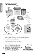 Предварительный просмотр 7 страницы Nostalgia CICM2WB Instructions And Recipes Manual