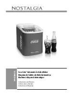 Предварительный просмотр 2 страницы Nostalgia Coca-Cola Automatic Ice Cube Maker Instructions And Recipes Manual