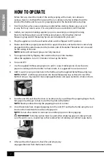 Preview for 9 page of Nostalgia HKP200 Instructions And Recipes Manual