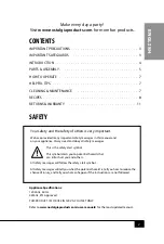 Preview for 4 page of Nostalgia INF200 Instructions And Recipes Manual