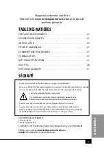 Preview for 26 page of Nostalgia INF200 Instructions And Recipes Manual