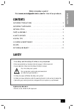 Preview for 4 page of Nostalgia MSM200 Instructions And Recipes Manual