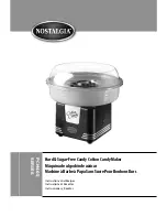 Preview for 2 page of Nostalgia PCM405 series Instructions And Recipes Manual