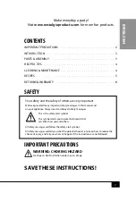 Preview for 4 page of Nostalgia PSHPOP600 Instructions And Recipes Manual