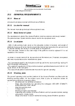 Preview for 53 page of Nostolift XS240 Operation & Maintenance Manual