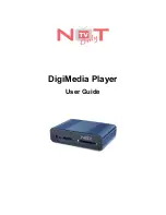 Not Only TV DigiMedia Player LV234HDMI User Manual preview