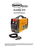 Nothern Industrial tools Plasma 275 Operator'S Manual предпросмотр