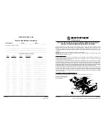 Notifier DHX-501 Installation And Maintenance Instructions Manual preview