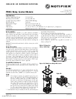 Предварительный просмотр 1 страницы Notifier FRM-1 Installation And Maintenance Instructions