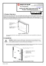 Notifier IFS-2600 Product Installation Document preview