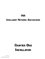 Preview for 7 page of Notifier INA Manual