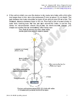 Предварительный просмотр 9 страницы Notsi Mole LRL 3000D Operating Manual