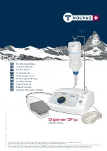 Nouvag Dispenser DP 30 Operation Manual preview