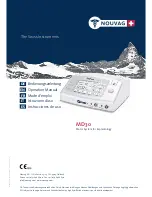 Preview for 1 page of Nouvag MD 30 Operation Manual