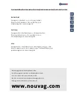 Preview for 141 page of Nouvag MD 30 Operation Manual