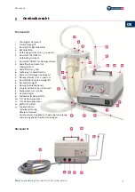 Preview for 9 page of Nouvag Vacuson 18 Operation Manual