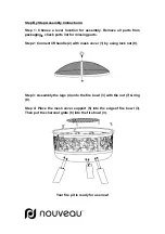 Preview for 3 page of Nouveau 248387 Owner'S Manual