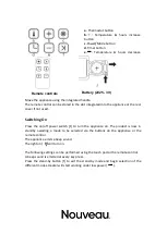 Preview for 5 page of Nouveau 353057 Manual