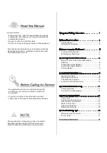 Preview for 3 page of Nouveau ND60SS User Manual