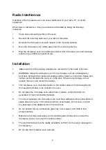 Preview for 6 page of Nouveau NM30W User Manual