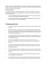 Preview for 13 page of Nouveau NM30W User Manual